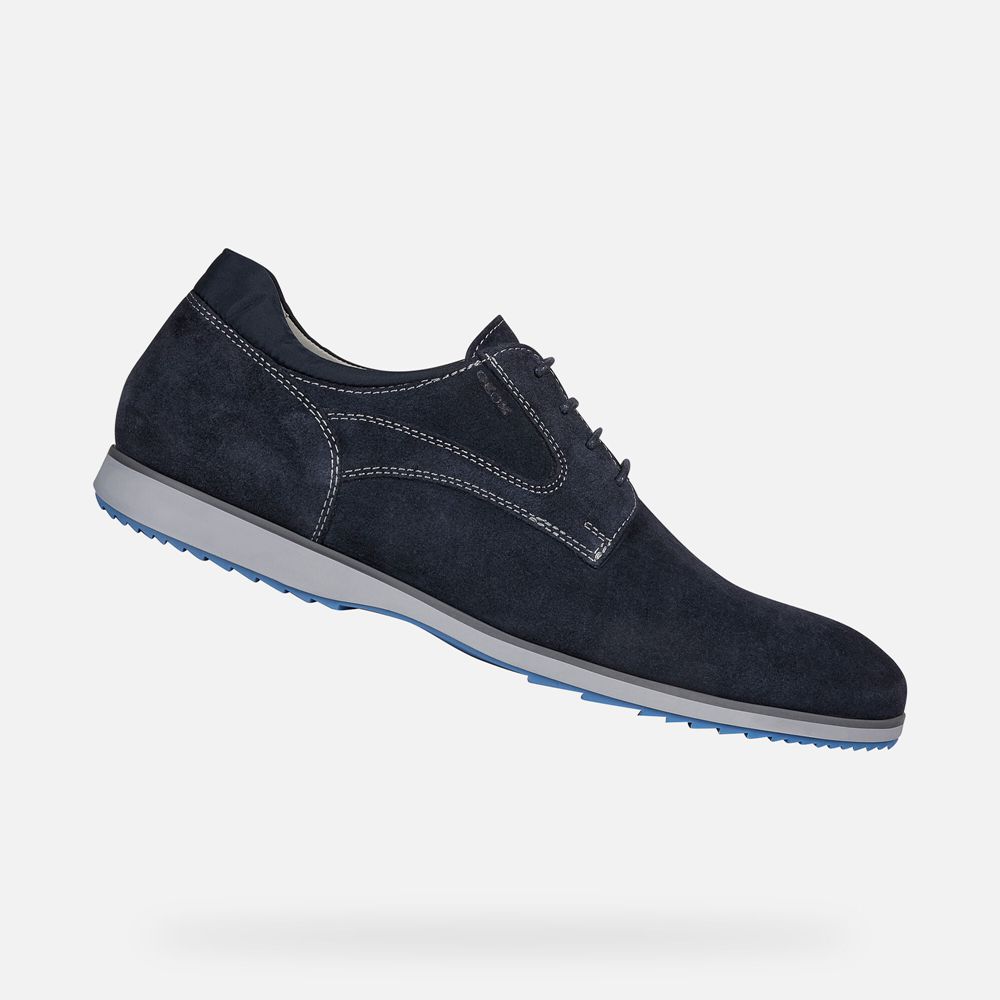 Sapatos Casuais Geox Homem Azul Marinho - Blainey - NCSIU7896